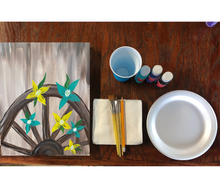 Load image into Gallery viewer, Wagon Wheel Painting Tutorial