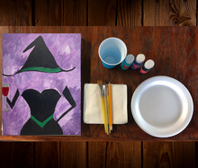 Load image into Gallery viewer, Witch Painting Tutorial
