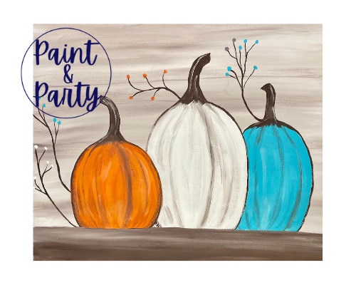 Fall Pumpkins Painting Tutorial
